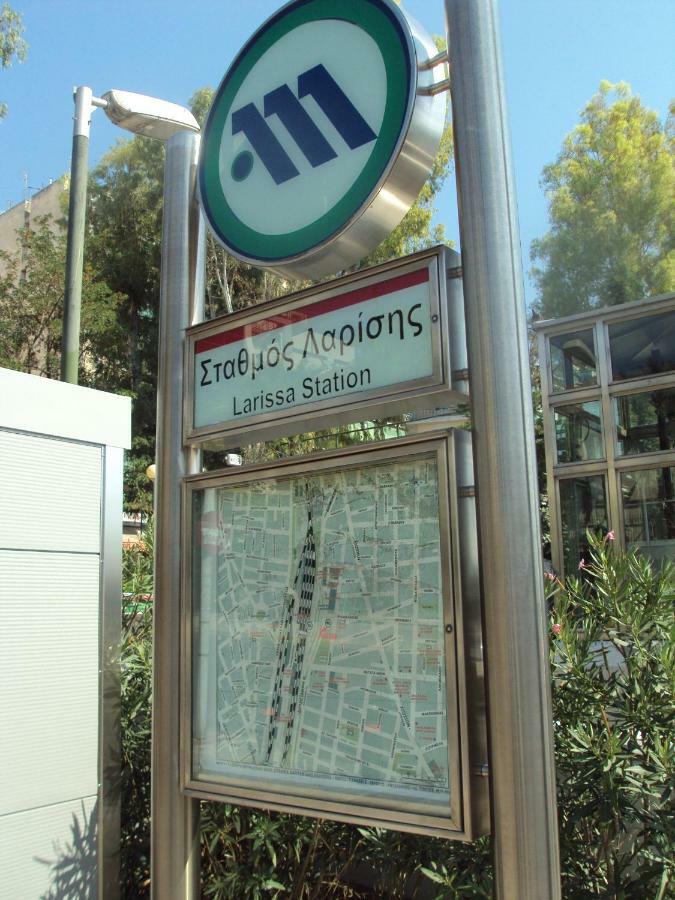 Ferienwohnung 7 Stars Near Metro Athen Exterior foto